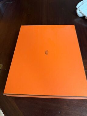Hermes Orange Storage Box